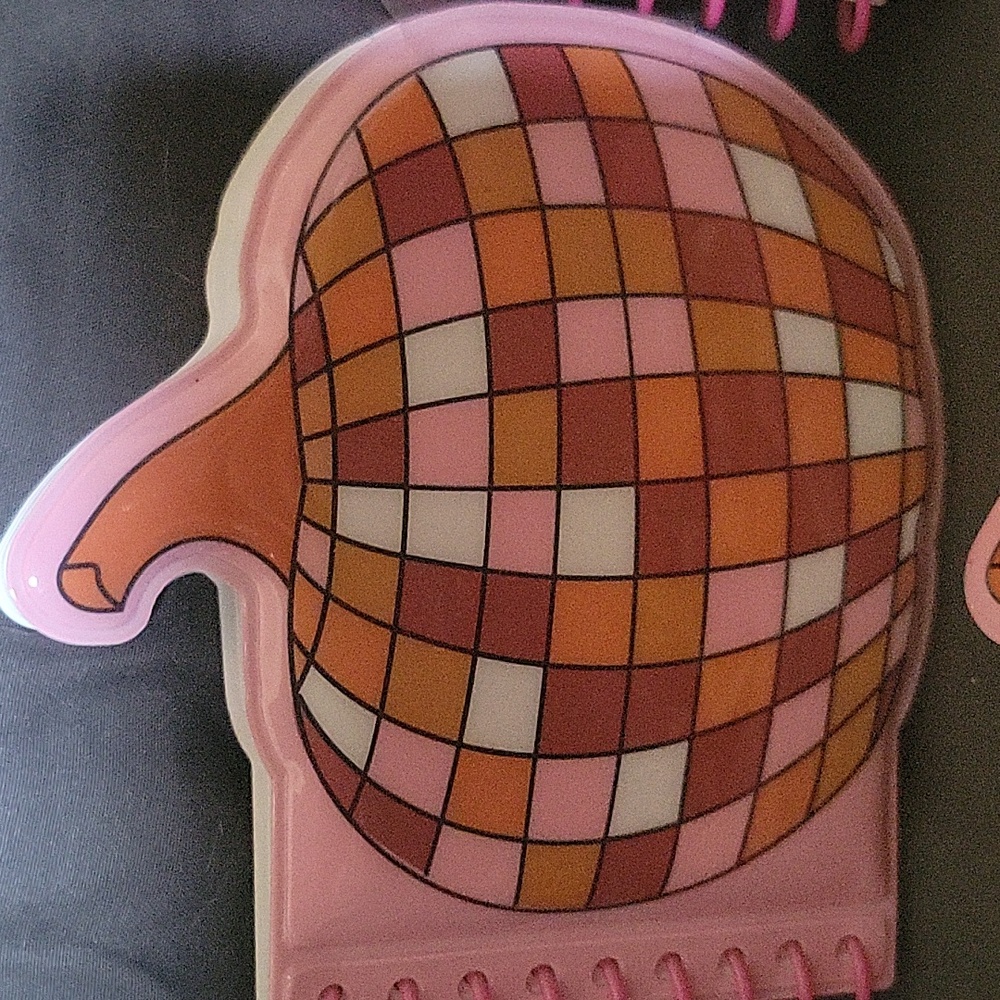 Pink Pumpkin Patterned Notebooks. - Picture 2 of 5